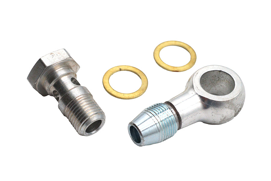 HARLEY Banjo Ölleitung Fitting Set Passend für 0-  Custom, Anwendung