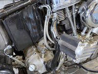 HARLEY Big Twin Ölleitungssatz 3-teilig Edelstahl Passend für 1941-1964 FL, 1936-1952 EL,