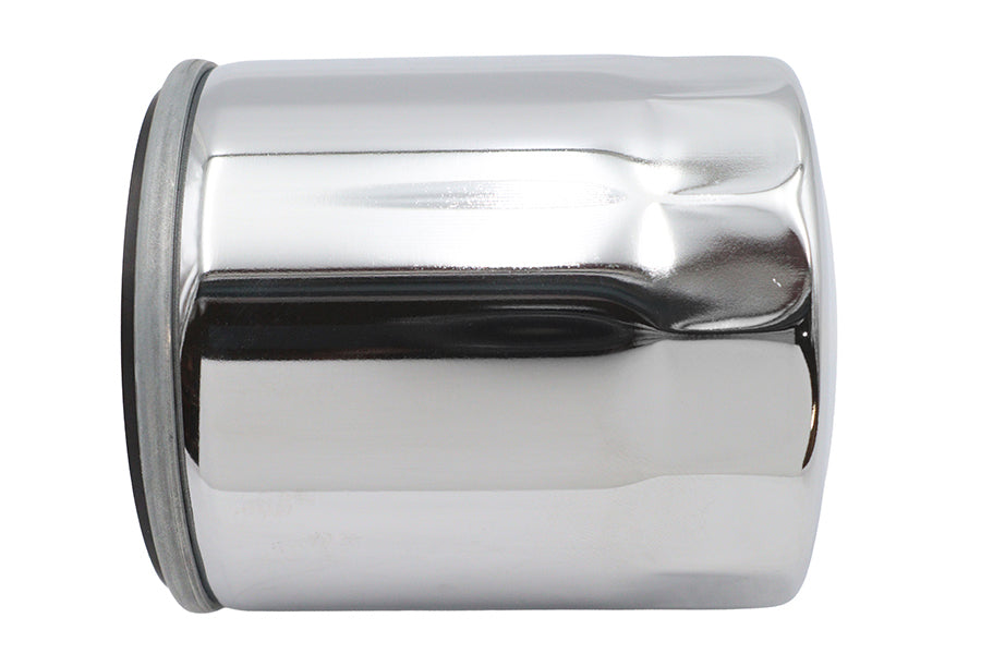 HARLEY Ultima Microglass Anschraub-Ölfilter Chrom Passend für 1999-2017 FLST, 1999-2017 FXST, 1999-201