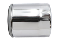 HARLEY Ultima Microglass Anschraub-Ölfilter Chrom Passend für 1999-2017 FLST, 1999-2017 FXST, 1999-201