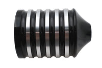 HARLEY Ultima schwarzer wiederverwendbarer Billet-Ölfilter passend für 1984-1999 FXST, 1984-1999 FXR, 1980-1998 FLT
