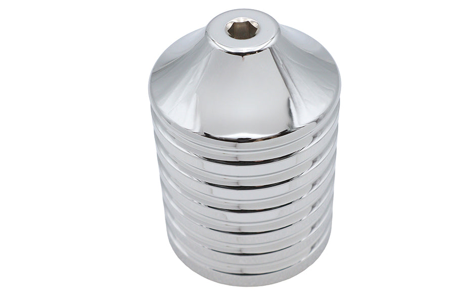 HARLEY Ultima Chrom Wiederverwendbarer Billet Ölfilter Passt 1984-1999 FXST, 1984-1999 FXR, 1980-1998 FL