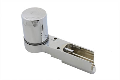 HARLEY Chrome Billet Ölfilterhalterung Passt für 1992-1999 FXST, 1992-1999 FLST,