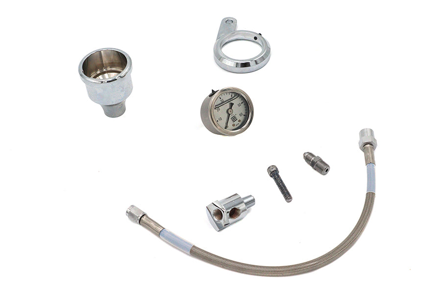 HARLEY Öldruckanzeige-Kit passend für 1984-1999 FXST, 1984-1999 FLST, 1984-1999 FLT, 1984-1999 FX