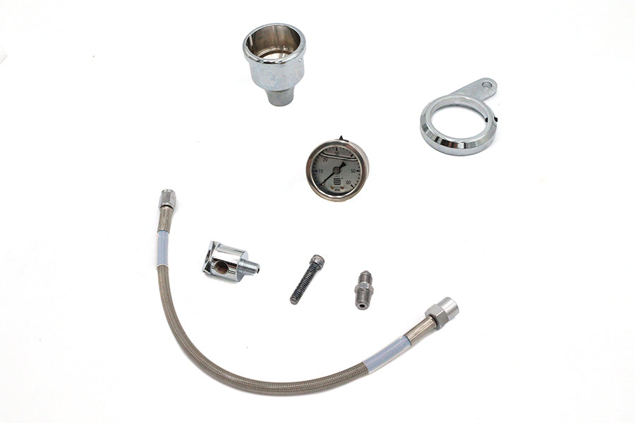 HARLEY Öldruckanzeige-Kit passend für 1984-1999 FXST, 1984-1999 FLST, 1984-1999 FLT, 1984-1999 FX