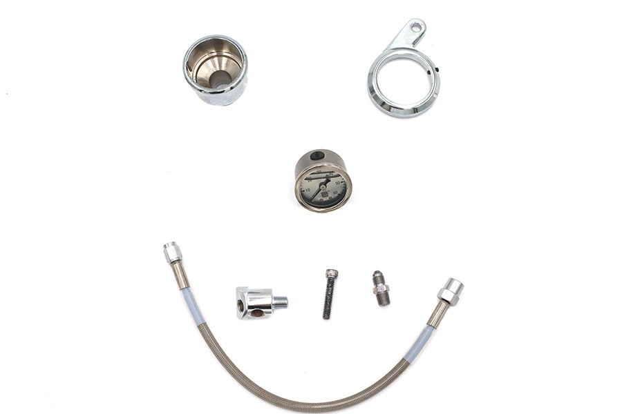 HARLEY Öldruckanzeige-Kit passend für 1984-1999 FXST, 1984-1999 FLST, 1984-1999 FLT, 1984-1999 FX