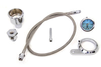 HARLEY Öldruckanzeige-Kit passend für 2000-2017 FXST, 2000-2017 FLST, 2000-UP FLT, 2000-2017 FXD,