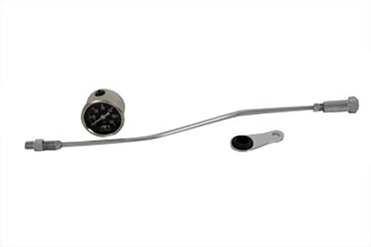 HARLEY Rocker Box Oil Gauge Kit fits 1984-1999 FXST,   1984-1999 FLST,   1984-1999 FLT,   1984-1999 FXR,   1991-1999 FXD,