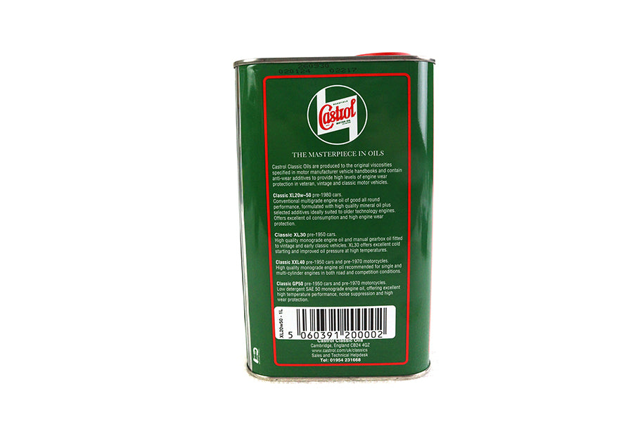 HARLEY Castrol Classic Premium XL 20W-50 Öl passend für 0- alle Modelle