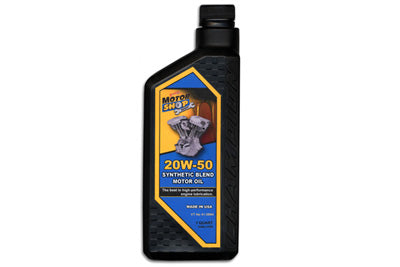 HARLEY 20-50W Motorshop Ready Oil Synthetic Blend Passend für 0- Alle, Modelle