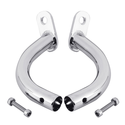 Custom Chrome HARLEY CHROME7/8" SADDLEBAG GUARD ELIMINATOR BRACKETS TOURING 97-08