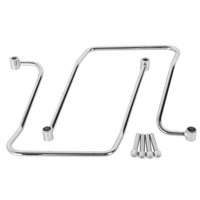 Custom Chrome HARLEY CHROME 1/2" SADDLEBAG BRACKETS FOR DYNA 06-17