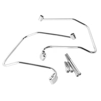 Custom Chrome HARLEY CHROME 3/8" SADDLEBAG BRACKETS DYNA 06-13