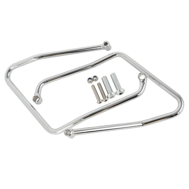 Custom Chrome HARLEY CHROME1/2" SADDLEBAG BRACKETS SPORTSTE 04-16