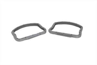 HARLEY D-Ringe poliert passend für FL Modelle von 1948-1965,