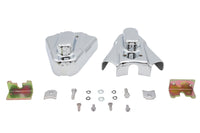 HARLEY Heckrahmenabdeckung-Set Chrom, passend für 1986-1999 FXST, 1986-1999 FLST,