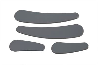 HARLEY Rahmenabdeckungssatz glatt, passend für 1985-1999 FXST, 1986-1999 FLST,