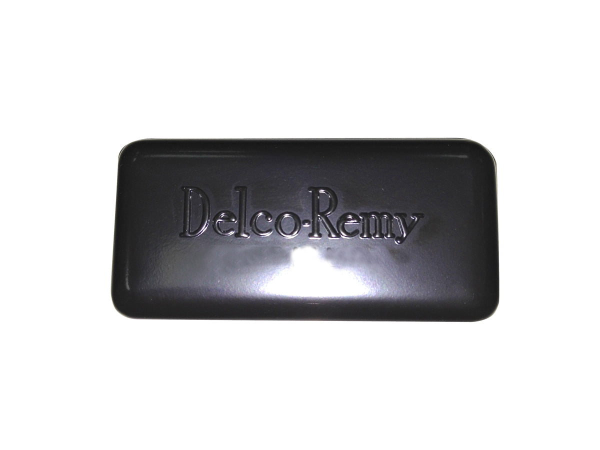 HARLEY schwarze Replika Delco Remy Stil Relaisabdeckung Passt 1938-1957 G, 1938-1957 W, 1941-1957 FL,