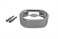 HARLEY Spannungsreglerabdeckung Chrom Passend für 2001-2009 FXST, ohne Frontspoiler 2001-2009 FLST, mit