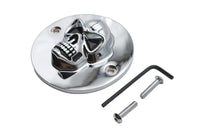 HARLEY Totenkopf Ignition System Abdeckung Chrom Passend für 1970-1984 FL, 1971-1984 FX, 1984-1998 FXST,