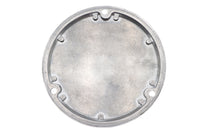 HARLEY 80 Zoll gerippter Derby-Deckel poliert Passend für 1970-1984 FL, 1971-1984 FX, 1984-1998 FXST, 19