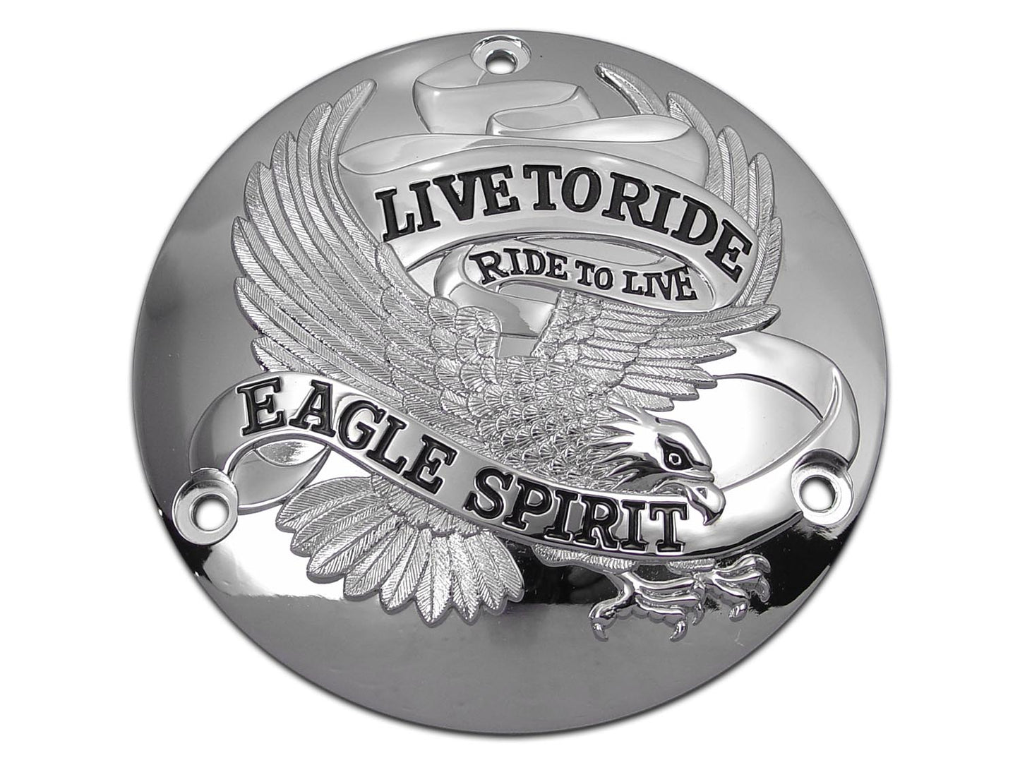 HARLEY Eagle Spirit Derby Kit Chrom Passend für 1971-1984 FX, 1970-1984 FL, 1984-1998 FXST, 1986-199