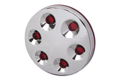 HARLEY Chrom 3-D Derby-Deckel Passend für 1970-1984 FL, 1971-1984 FX, 1984-1998 FXST, 1994-1998 FLST,