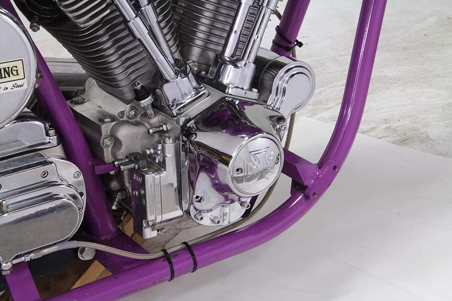 HARLEY Nockenwellenabdeckungs-Verkleidung Chrom Passend für 1970-1984 FL, 1971-1984 FX, 1979-1992 FLT, 1979-1992 FLT,