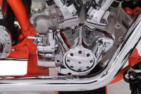 HARLEY Chrom Nockenwellenabdeckung Passend für 1993-1998 FXST,   1993-1998 FLST,   1993-1998 FXD,   1993-1998 FLT,   1