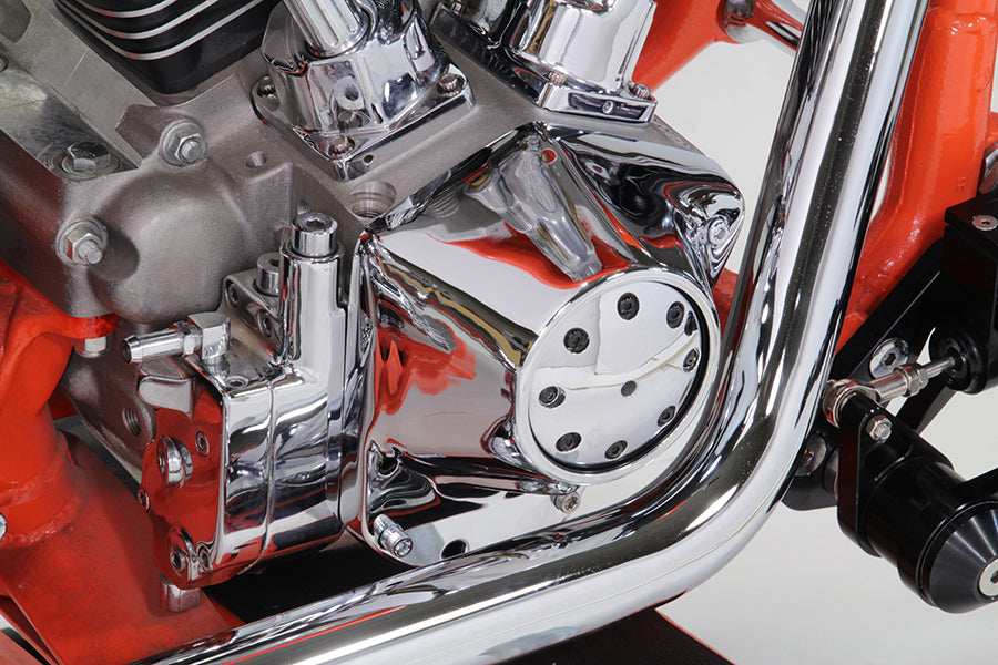 HARLEY Chrom Nockenwellenabdeckung Passend für 1993-1998 FXST,   1993-1998 FLST,   1993-1998 FXD,   1993-1998 FLT,   1