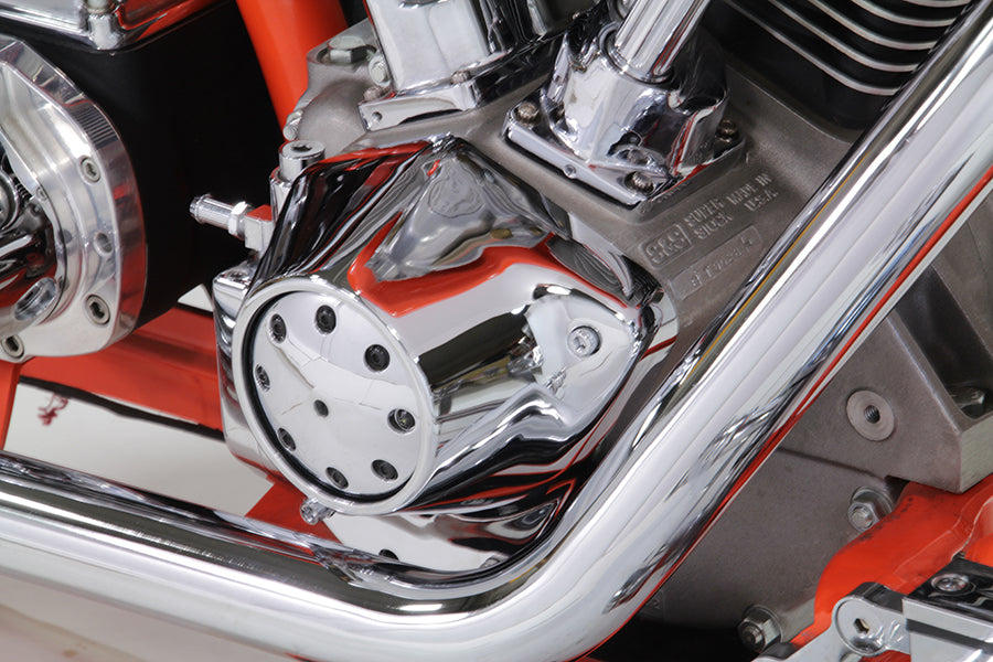 HARLEY Chrom Nockenwellenabdeckung Passend für 1993-1998 FXST,   1993-1998 FLST,   1993-1998 FXD,   1993-1998 FLT,   1