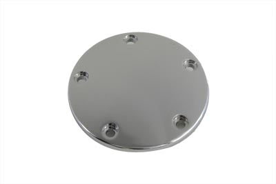 HARLEY Domed Ignition System Cover 5-Loch Chrom Passt 1999-UP FXST, 1999-UP FLST, 1999-2017 FXD,