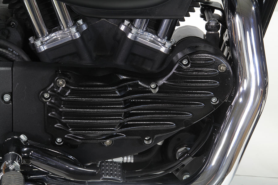 HARLEY Prime Rib Black Cam Cover Trim passend für XL-Modelle 1991-2015,