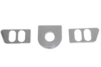 HARLEY Zündschlossabdeckungs-Set Chrom passend für 1996-2009 FLHT, 1996-2009 FLHTCU, 1996-2009 FLHX,