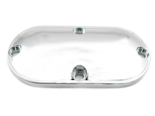 HARLEY Chrome Smooth Inspection Cover Fits 1999-UP FL,   1999-UP FX,