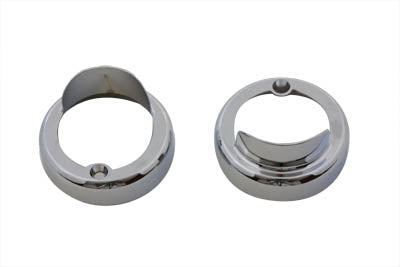 HARLEY Chrom-Geschossmarkierungsleuchten-Blende Passend für 0- Custom, Anwendung