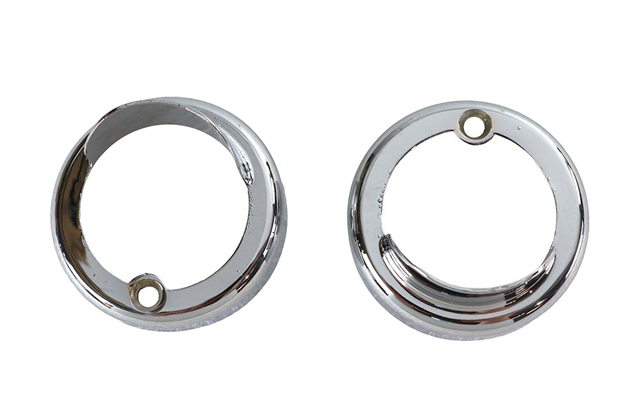 HARLEY Chrom-Geschossmarkierungsleuchten-Blende Passend für 0- Custom, Anwendung