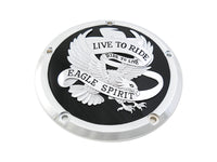 HARLEY Eagle Spirit Derby Cover Schwarz Passend für 2016-UP FLT,