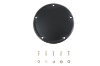 HARLEY M8 Flat Black 5-Loch glatter Derby-Deckel, passend für FLT ab 2017,