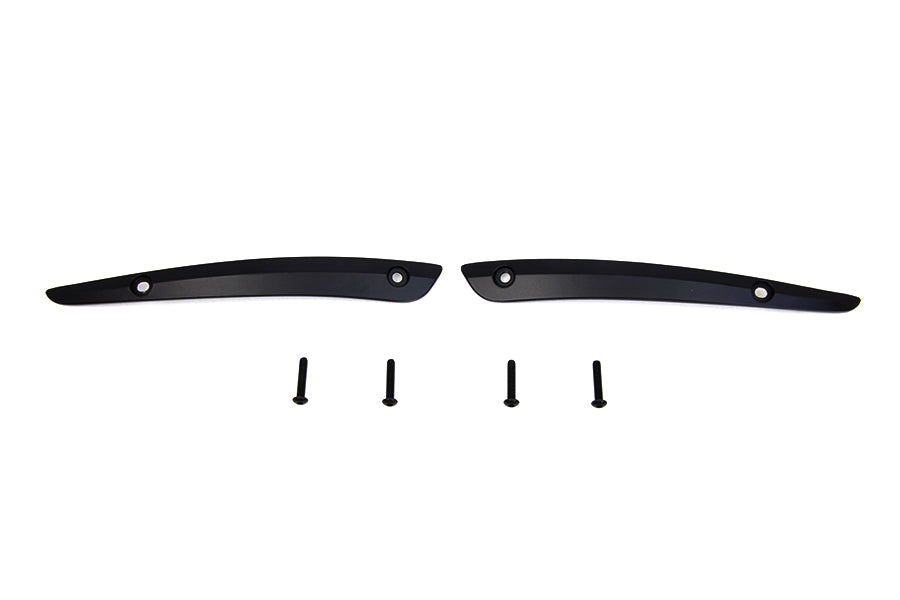 HARLEY Split-Windschutzscheibenverkleidungs-Set in Schwarz, passend für FLTR Modelle ab 2015,