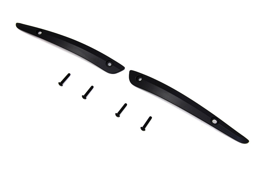 HARLEY Split-Windschutzscheibenverkleidungs-Set in Schwarz, passend für FLTR Modelle ab 2015,