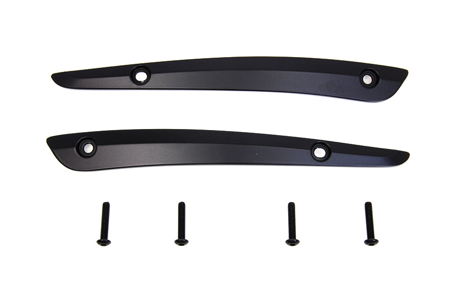 HARLEY Split-Windschutzscheibenverkleidungs-Set in Schwarz, passend für FLTR Modelle ab 2015,