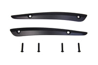 HARLEY Split-Windschutzscheibenverkleidungs-Set in Schwarz, passend für FLTR Modelle ab 2015,