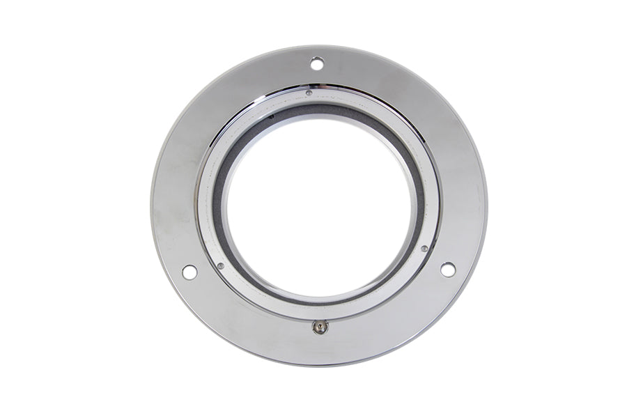 HARLEY 3-Loch C-Thru Derby Cover Chrom Passend für 1970-1984 FL, 1971-1984 FX, 1984-1984 FXST, 1985-