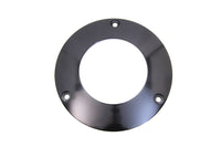 HARLEY Schwarz 3-Loch C-Thru Derby Cover Passend für 1970-1984 FL, 1971-1984 FX, 1984-1984 FXST, 1985-1