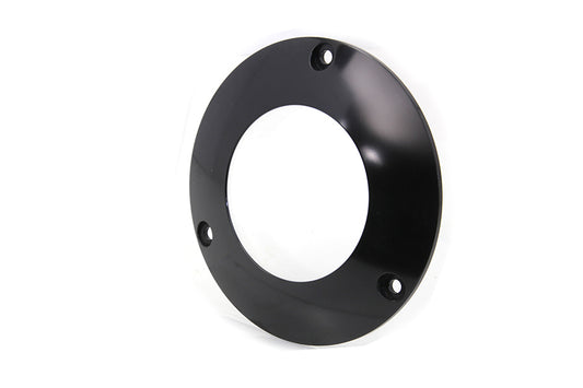 HARLEY Black 3-Hole C-Thru Derby Cover Fits 1970-1984 FL,   1971-1984 FX,   1984-1984 FXST,   1985-1