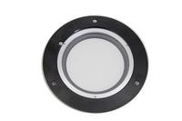 HARLEY Schwarz 3-Loch C-Thru Derby Cover Passend für 1970-1984 FL, 1971-1984 FX, 1984-1984 FXST, 1985-1