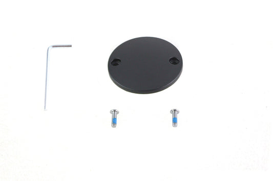HARLEY M8 Ignition System Cover Smooth Flat Black Fits 2017-UP FLT,