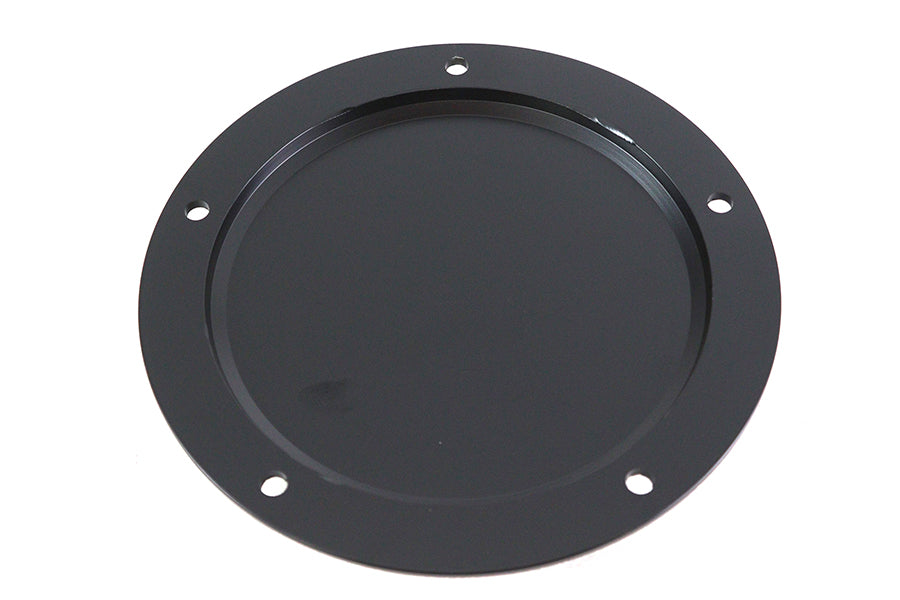 HARLEY Schwarz 5-Loch Totenkopf Derby Cover Passt für 1999-2018 FXST, 1999-2018 FLST, 1999-2015 FLT, 1999