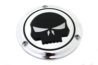 HARLEY Chrom 3-Loch Totenkopf Derby Cover Passend für 1970-1984 FL, 1970-1984 FL, 1971-1984 FX, 1971-198